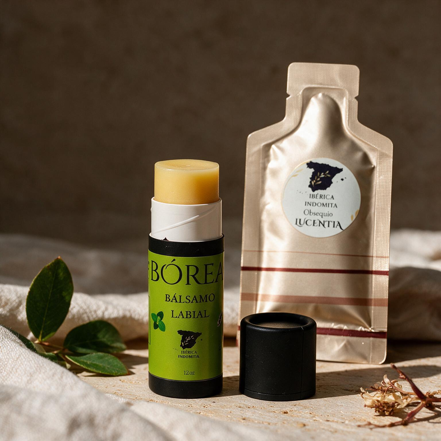 Bórea stick y muestra Lucentia, regalos del Ritual Alba y Noche · Ibérica Indómita®