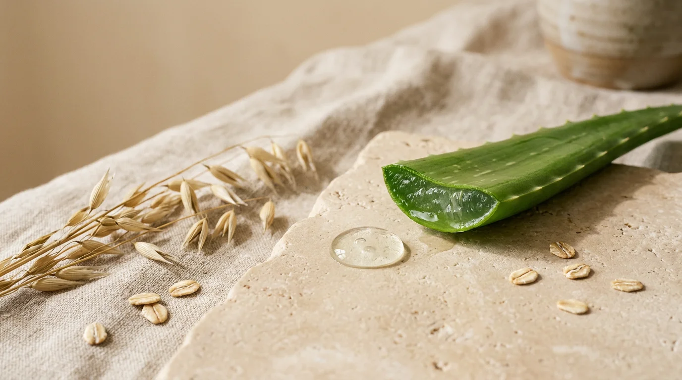 Extracto de Avena y Aloe Vera